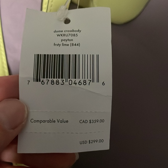 Kate Spade Yellow purse NWT - Picture 5 of 5